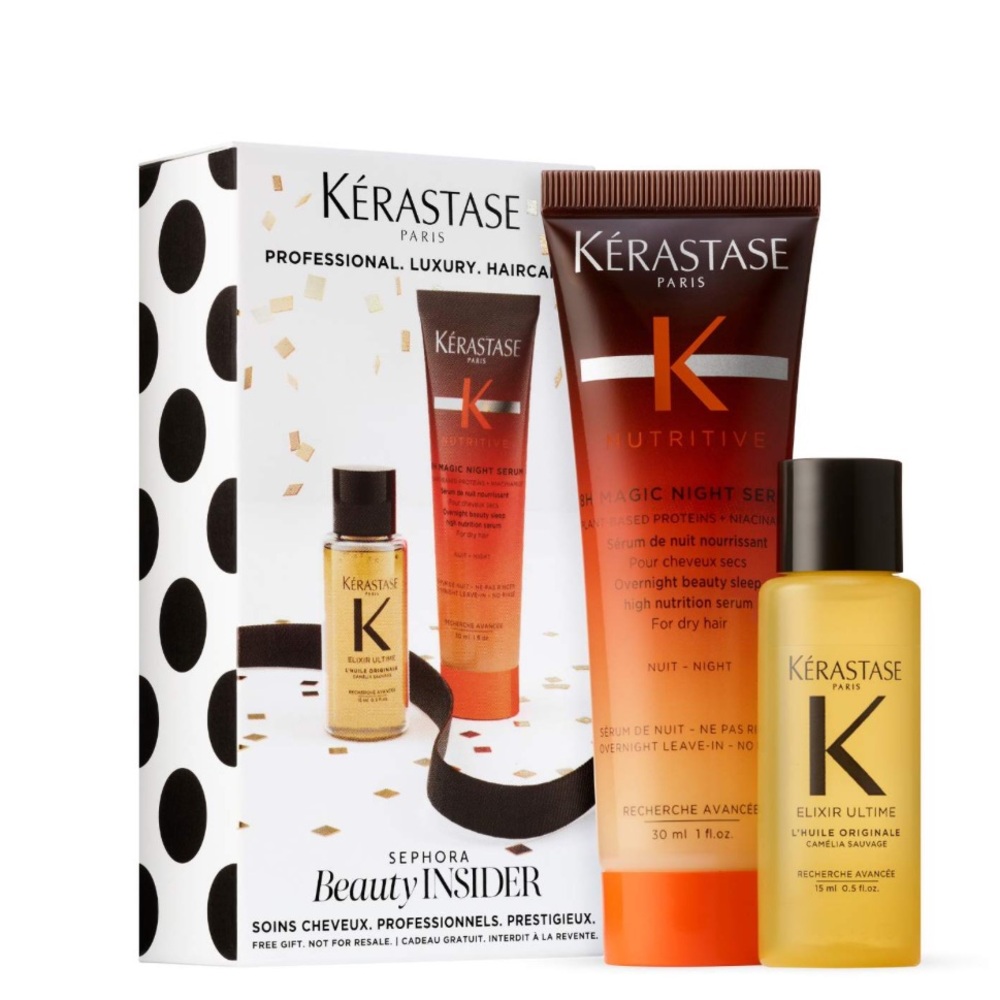 NWT Sephora Kerastase Beauty Insider LUX Hair Duo